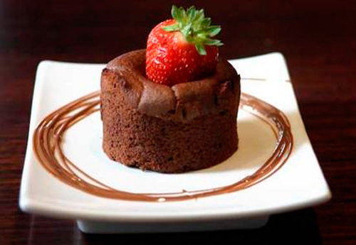 Шоколадно-ванильный десерт