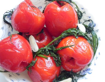 Малосольные помидоры в пакете за 5 минут